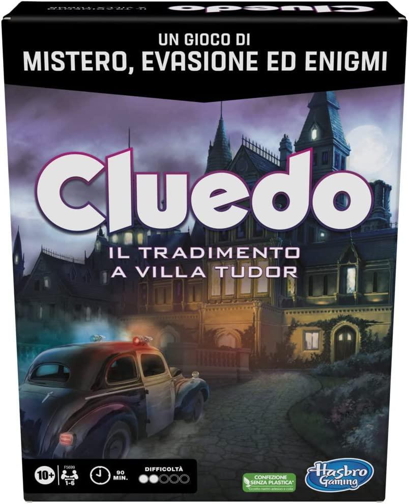 hasbro gioco cluedo escape tradimento a villa tudor