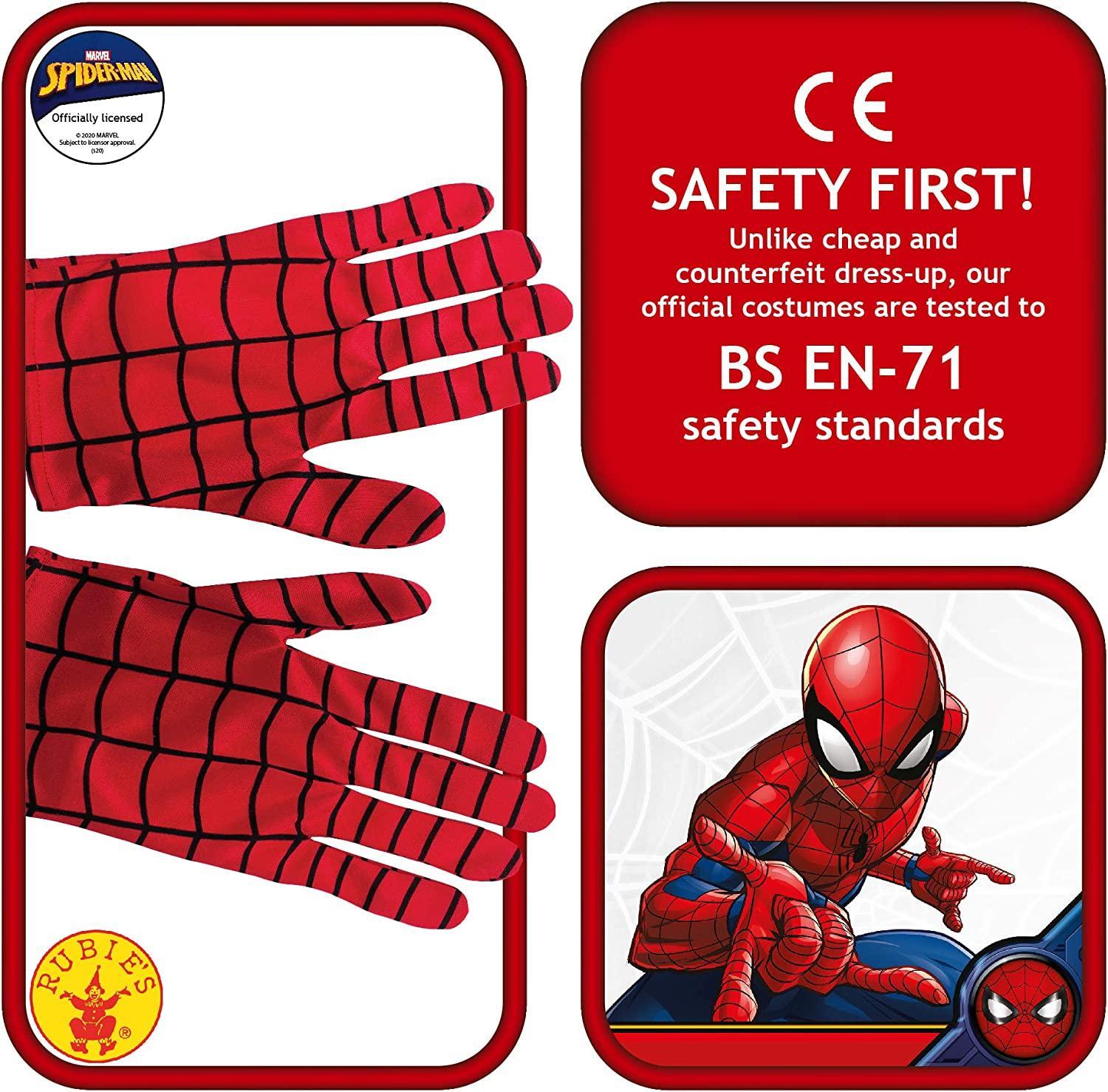 rubies spiderman guanti