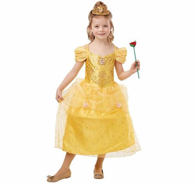 rubies costume principessa bella taglia 3/4 anni