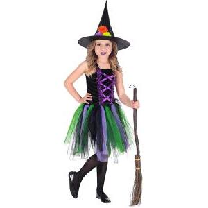 Costume strega taglia 3/4 anni