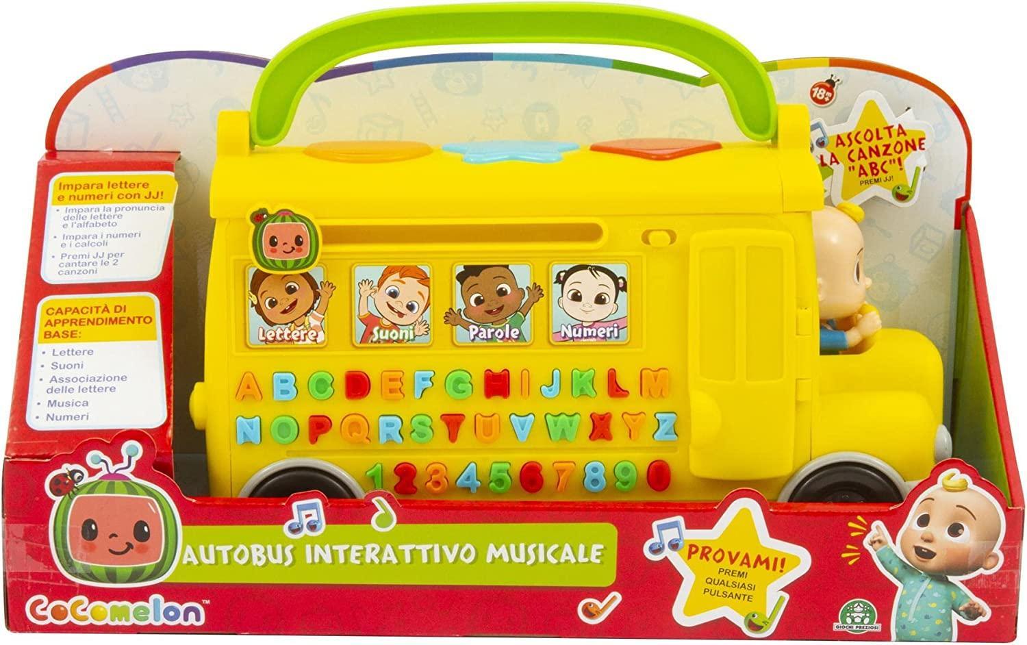 giochi preziosi cocomelon autobus interattivo musicale