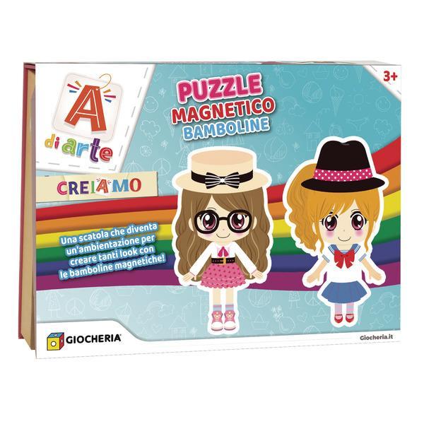 giocheria puzzle magnetico bamboline