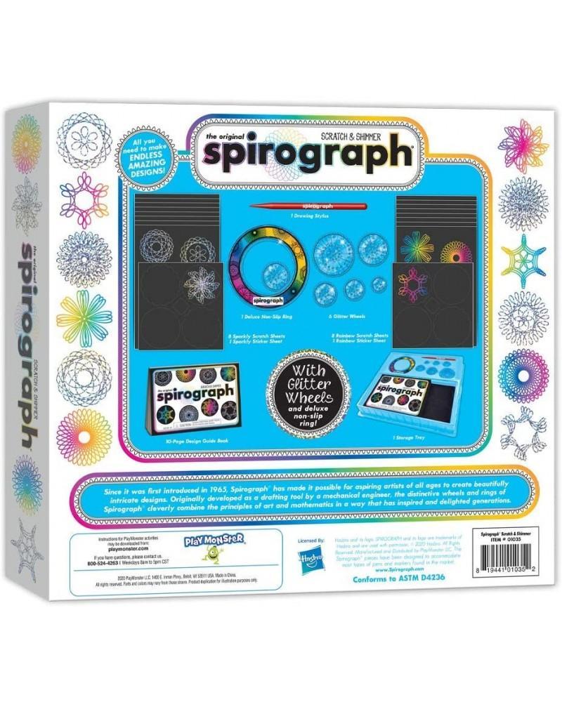 grandi giochi spirograph scratch and shimmer