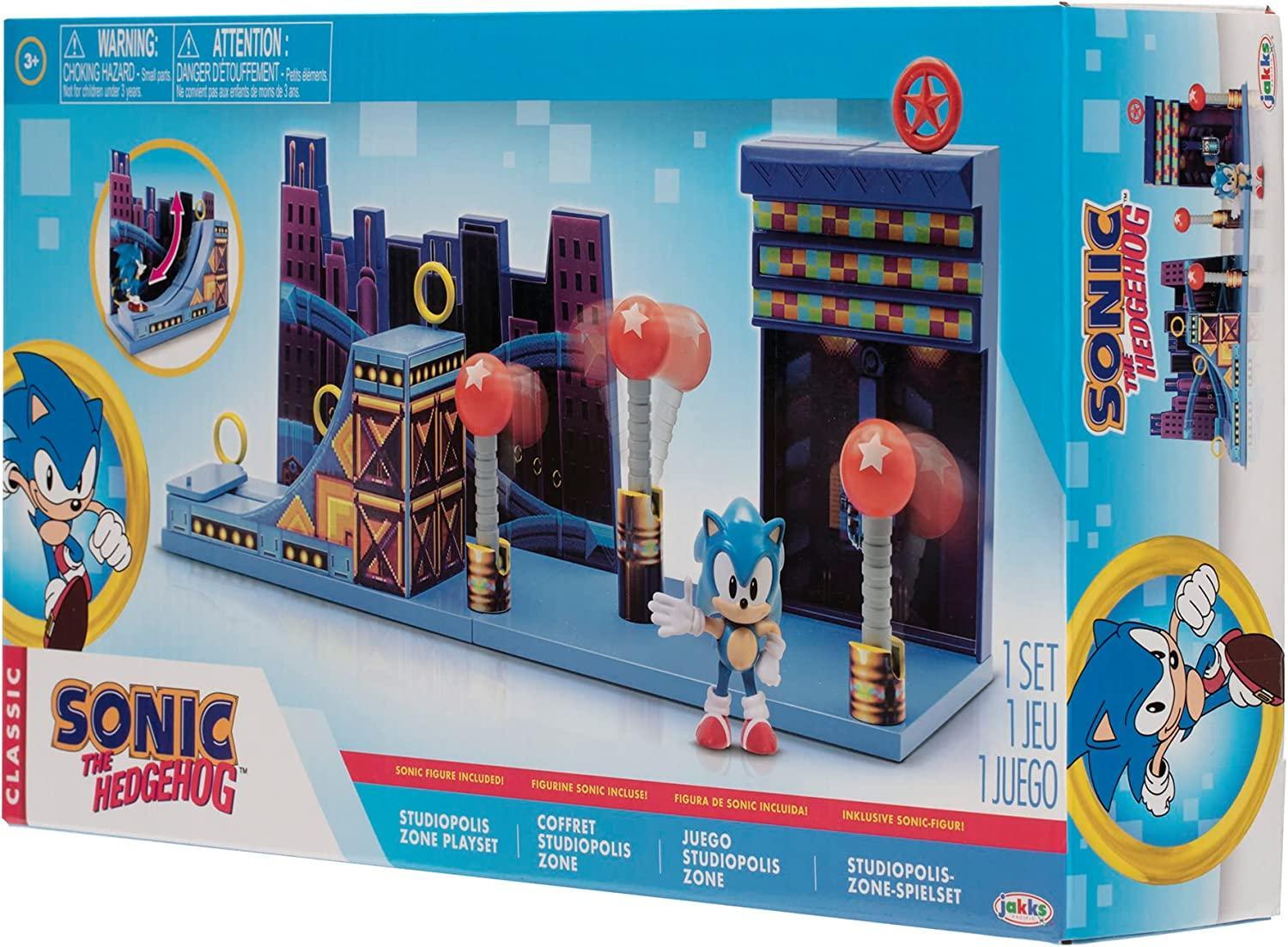 jakks pacific sonic 2 playset studiopolis zone