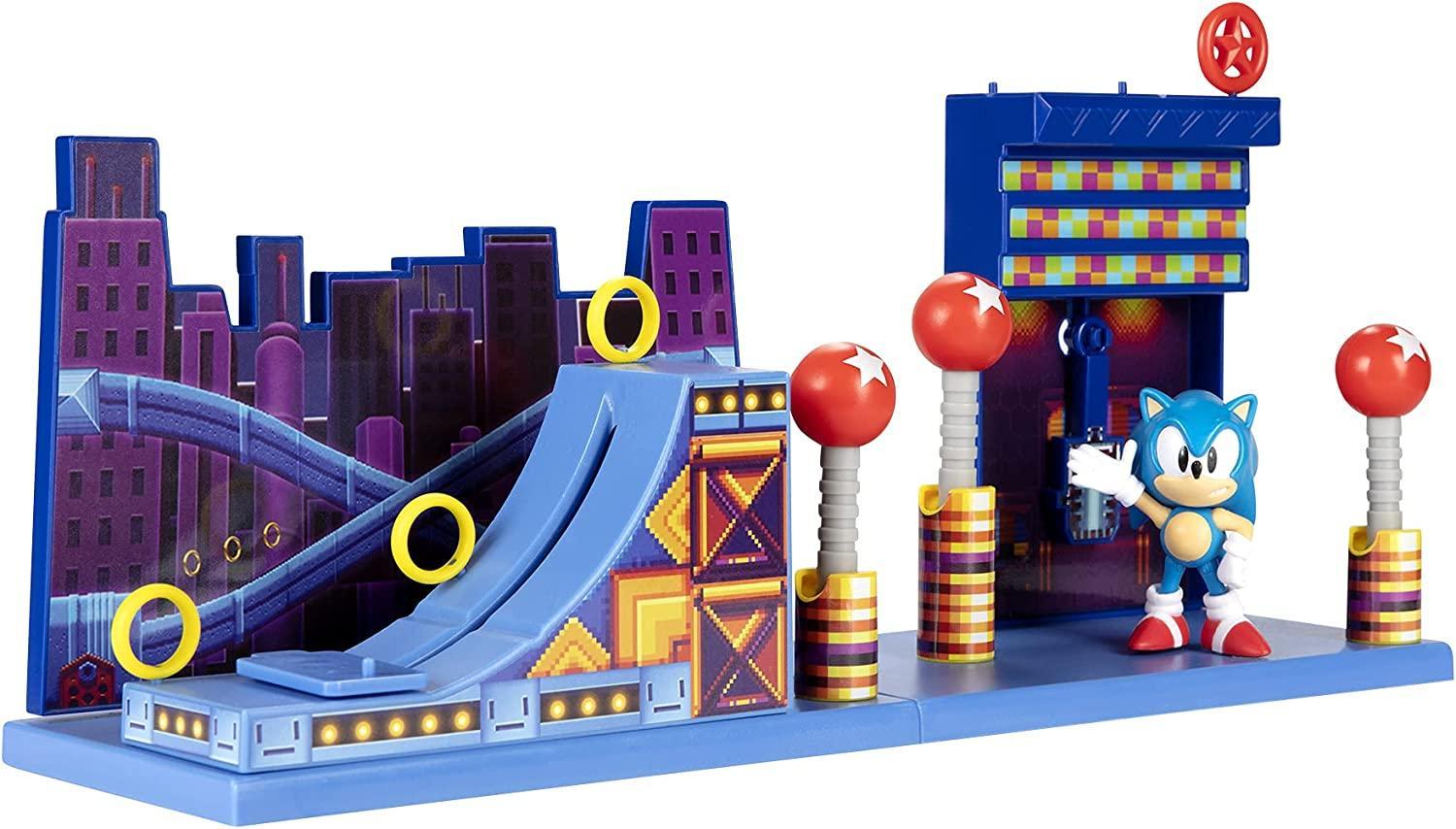 jakks pacific sonic 2 playset studiopolis zone