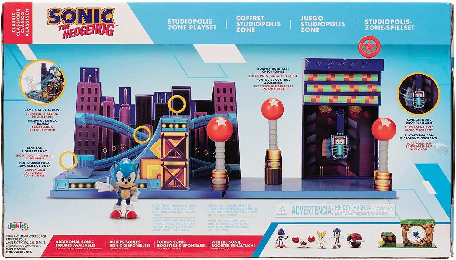 jakks pacific sonic 2 playset studiopolis zone