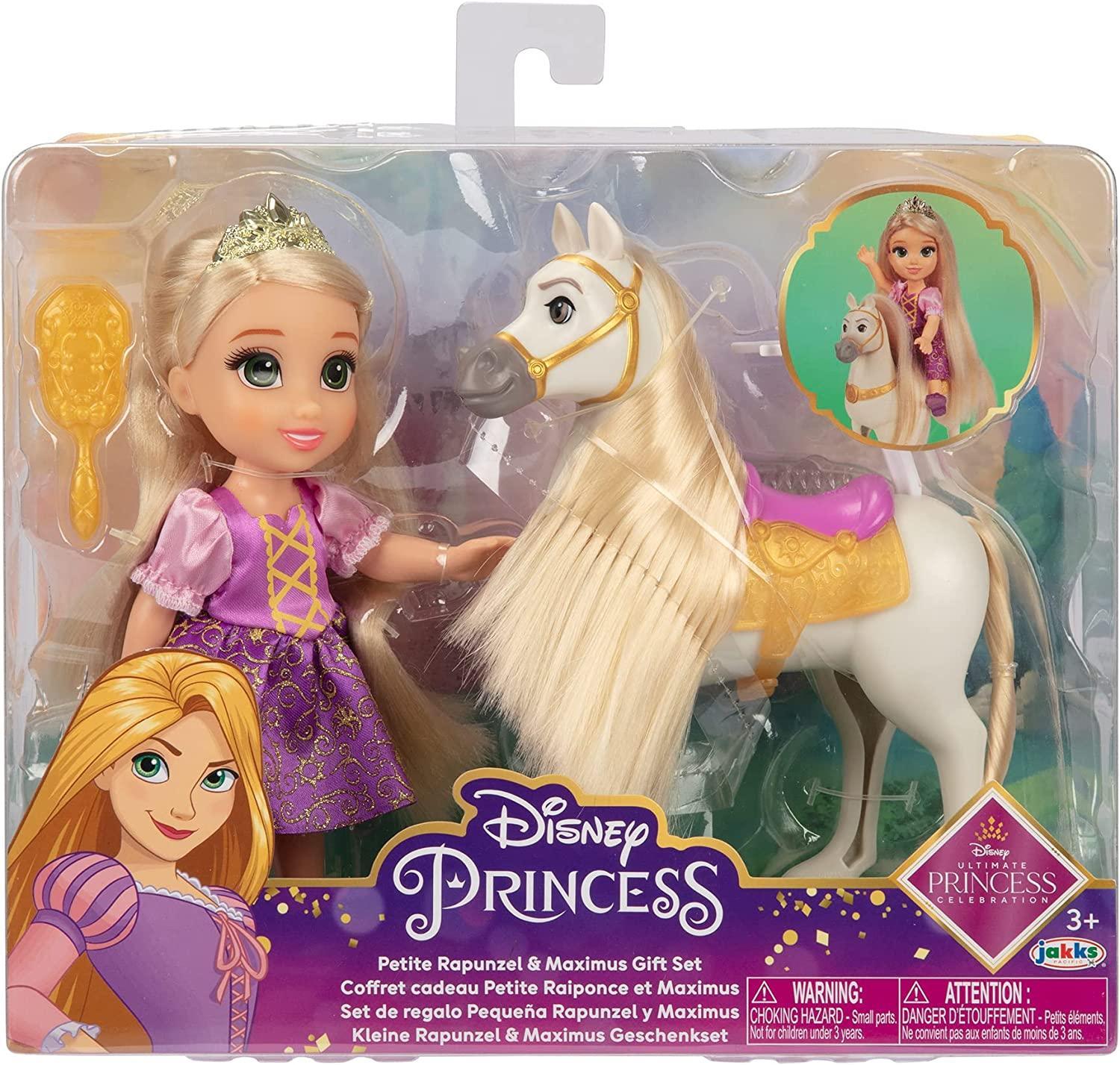 jakks pacific disney princess rapunzel e maximus