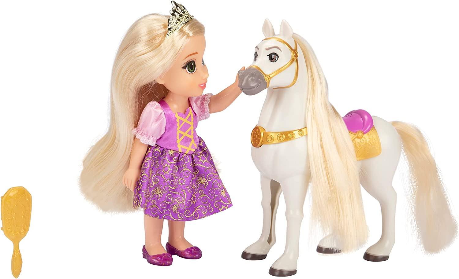 jakks pacific disney princess rapunzel e maximus