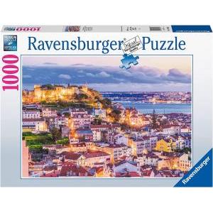 Puzzle 1000 pz lisbona e il suo castello