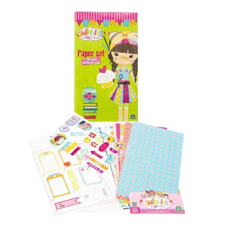 giochi preziosi italia twinnies paper set