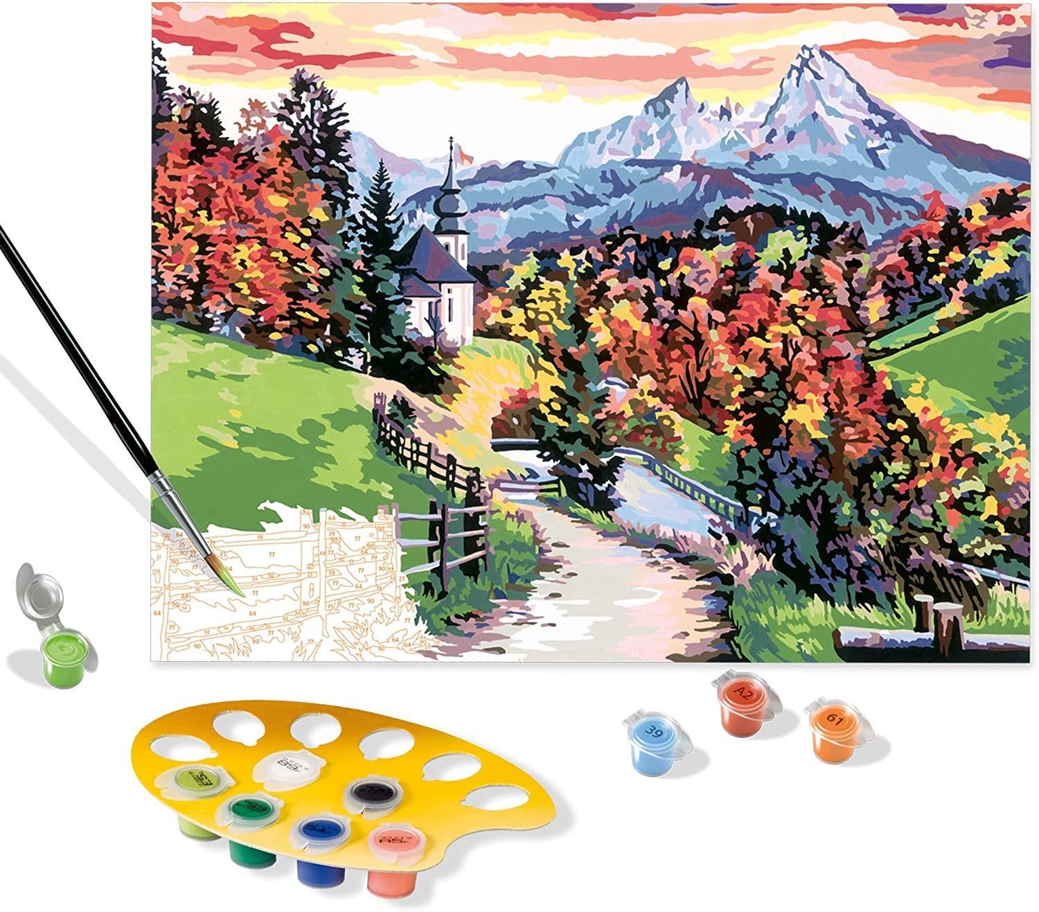 ravensburger creart paesaggio alpino