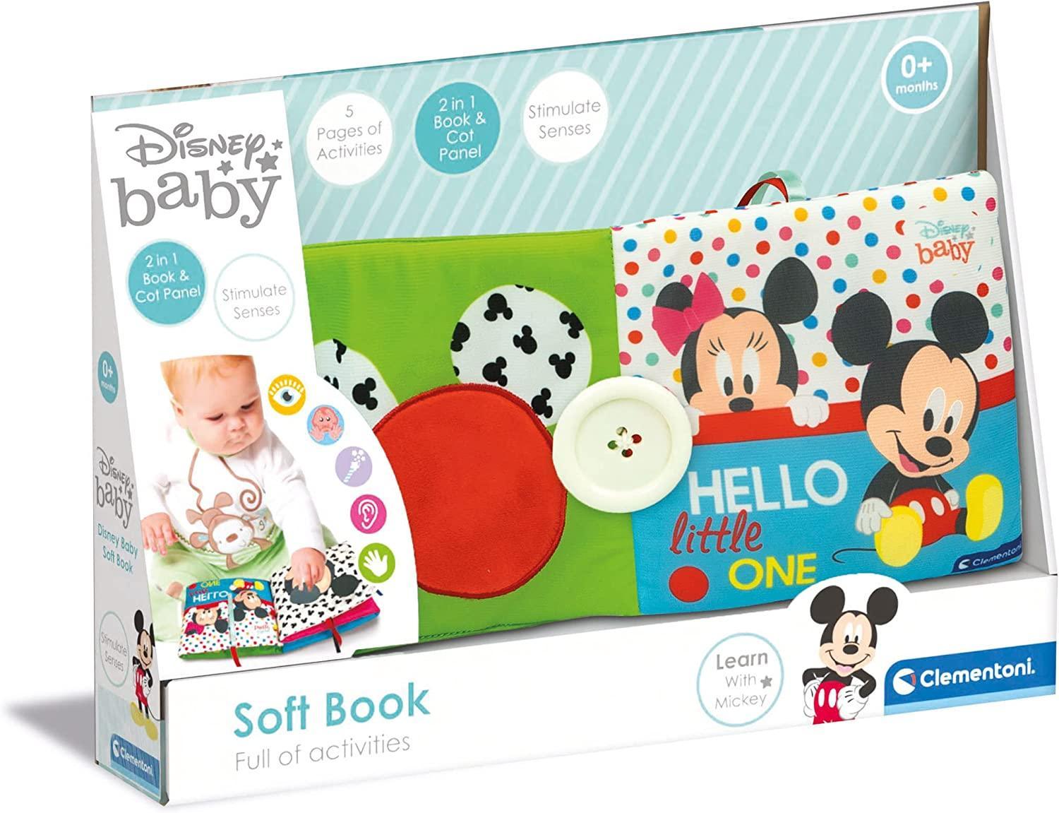 clementoni disney baby soft book