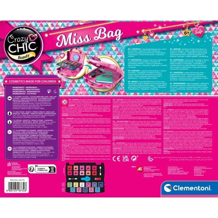 clementoni miss bag trousse