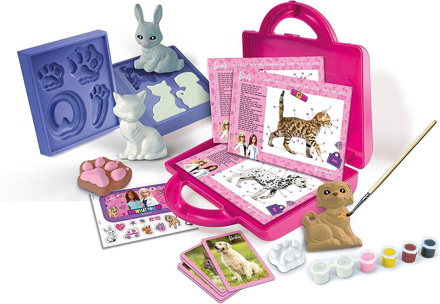 clementoni barbie set veterinaria