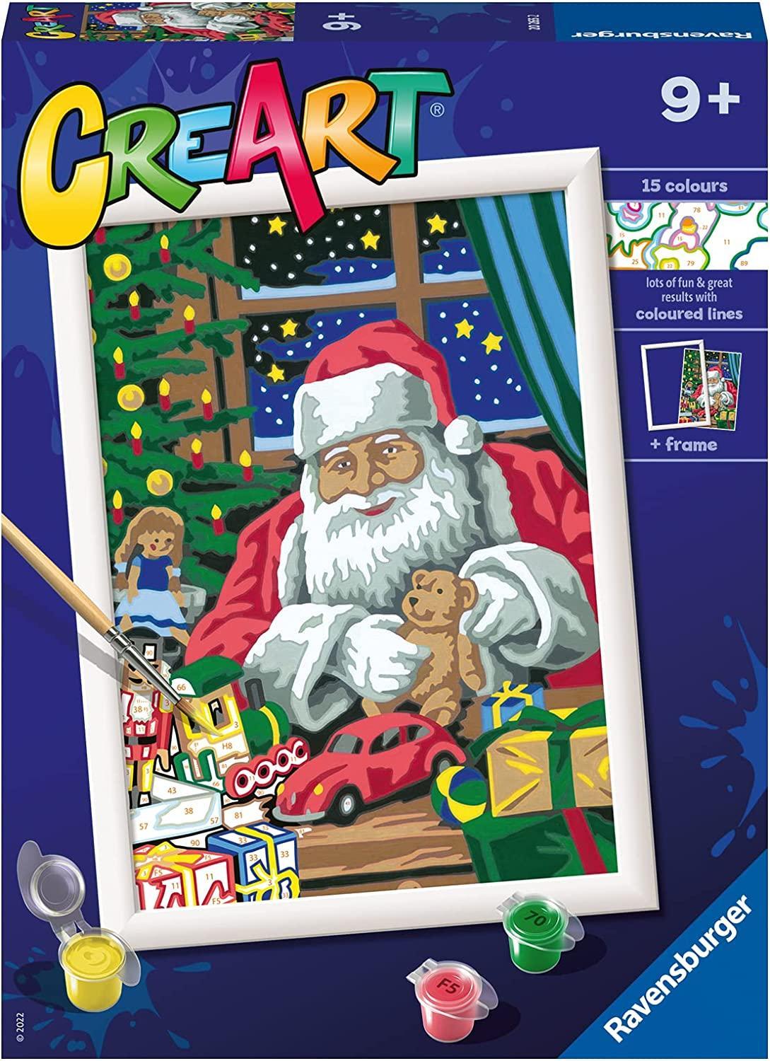 ravensburger creart babbo natale