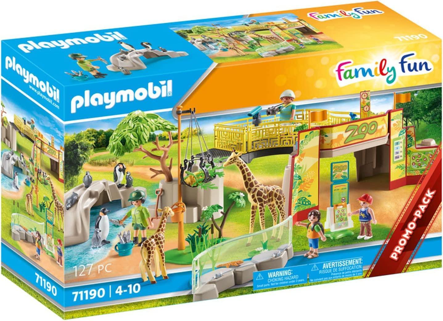 playmobil playmobil family fun 71190 avventure allo zoo