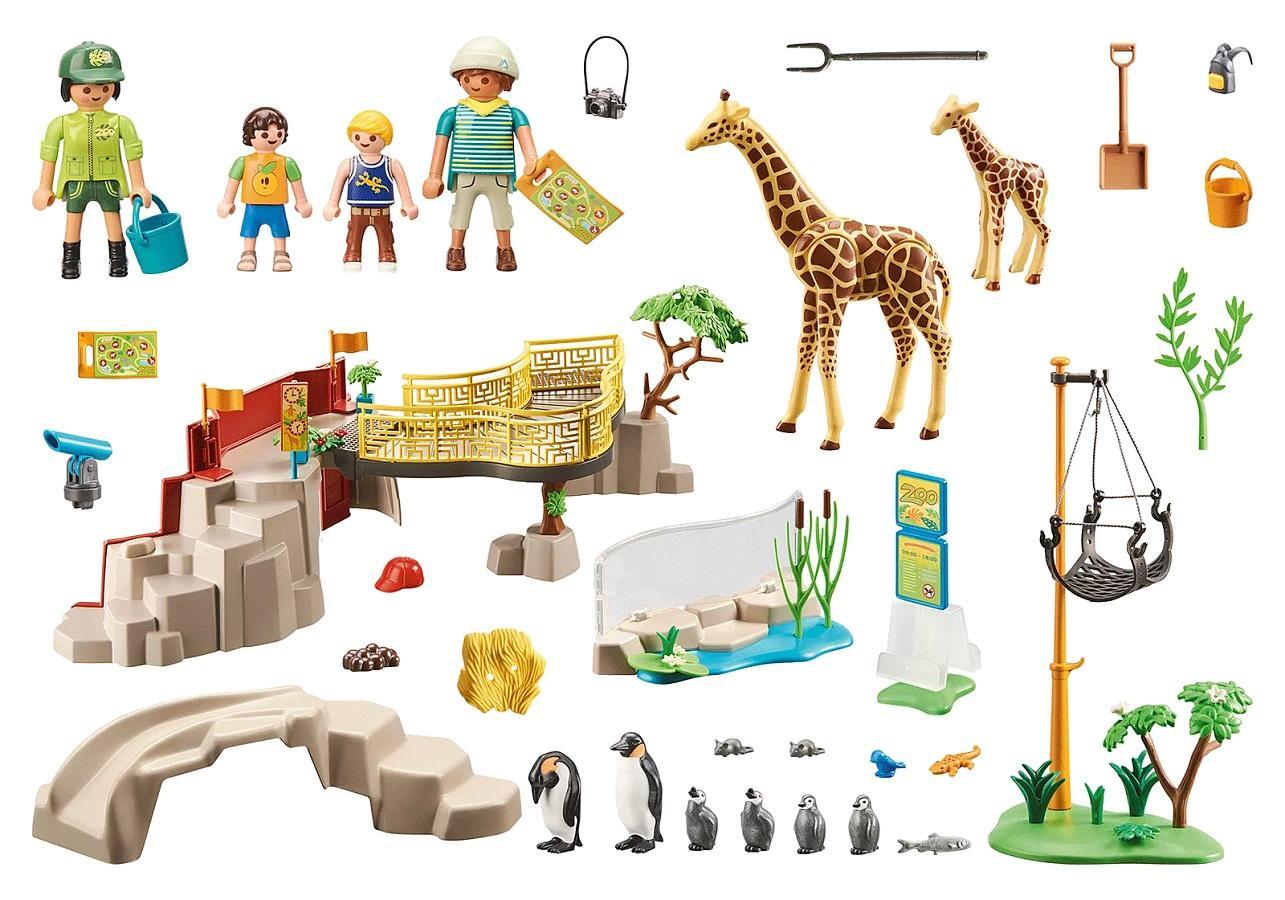 playmobil playmobil family fun 71190 avventure allo zoo