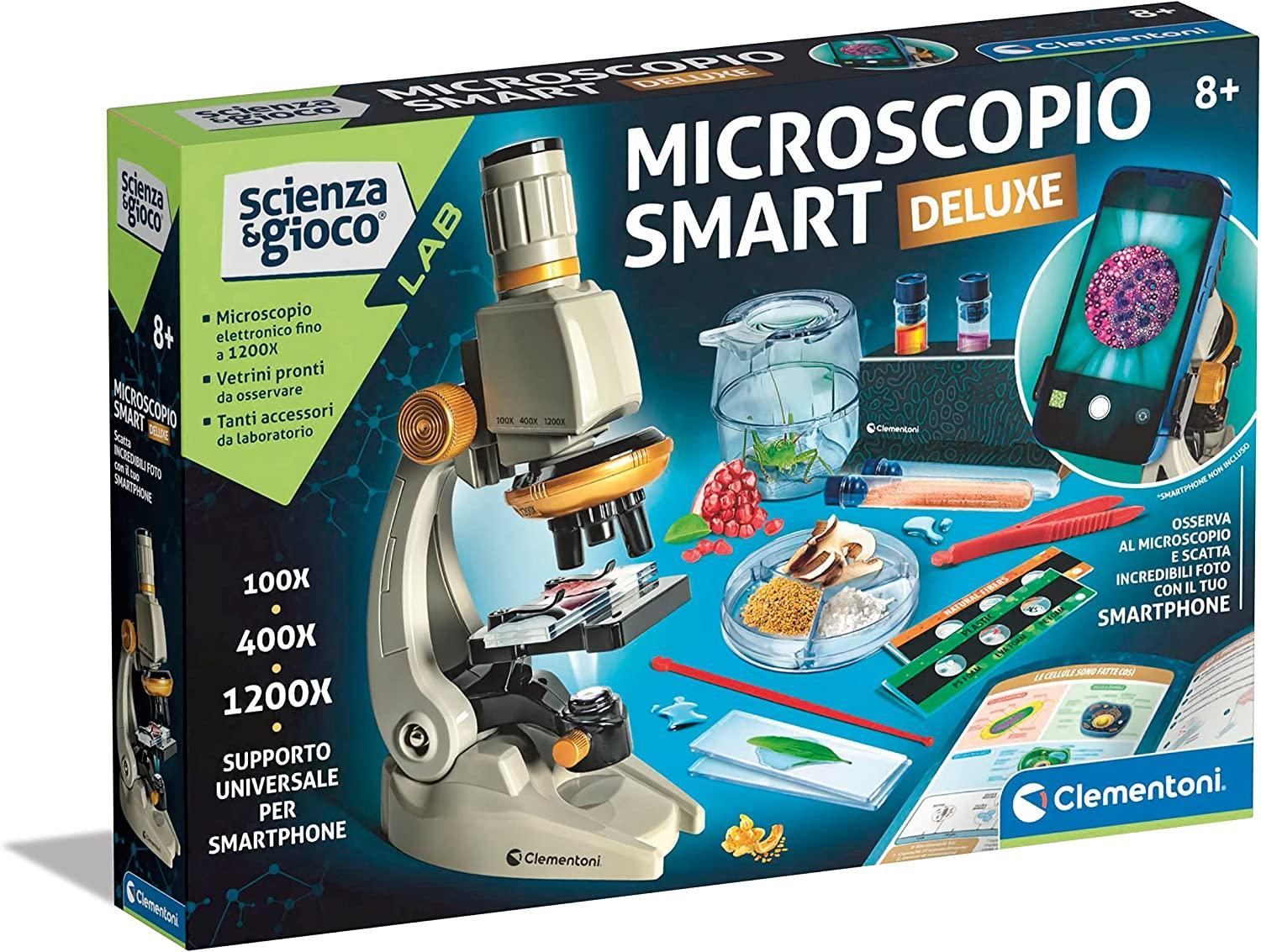 clementoni microscopio smart deluxe