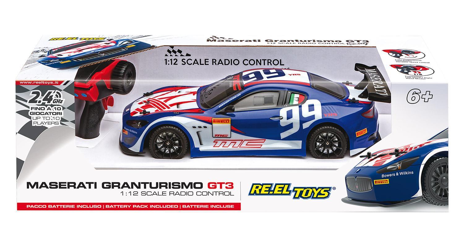 re.el toys maserati granturismo gt3 rc - scala 1/12