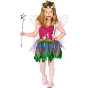 Costume fatina arcobaleno taglia 4/5 anni