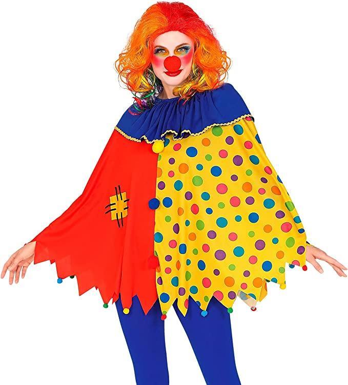 widmann costume clown taglia unica adulto