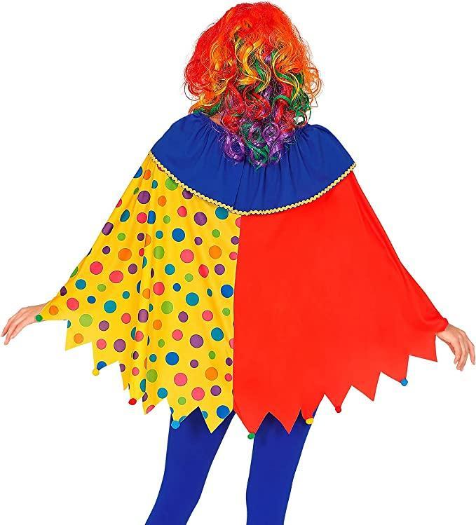 widmann costume clown taglia unica adulto