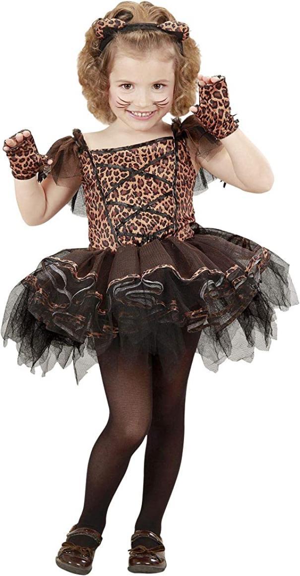 widmann costume leopardo ballerina taglia 3/4 anni