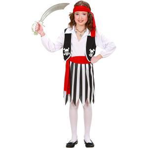 Costume piratessa taglia 5/7 anni