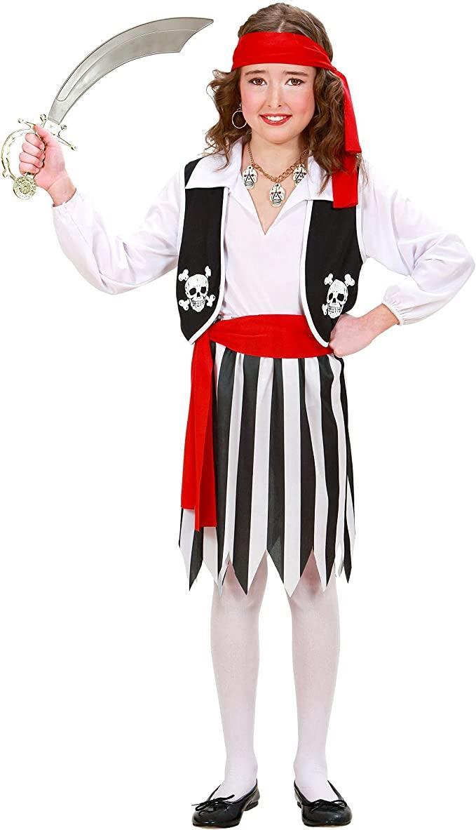 widmann costume piratessa taglia 5/7 anni