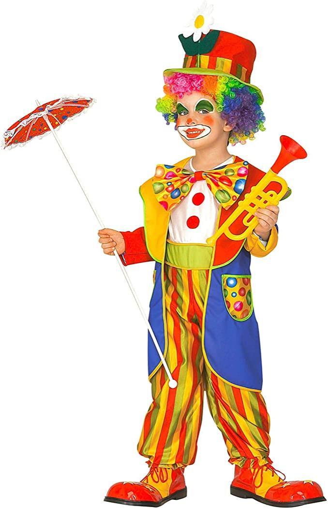 widmann costume clown taglia 4/5 anni