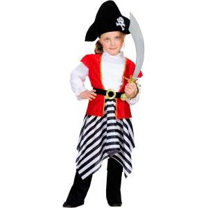 Costume piratessa taglia 1/2 anni