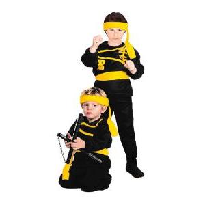 Costume ninja taglia 3/4 anni