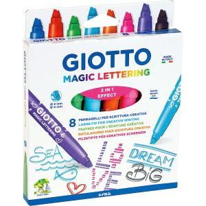 Pennarelli giotto magic lettering