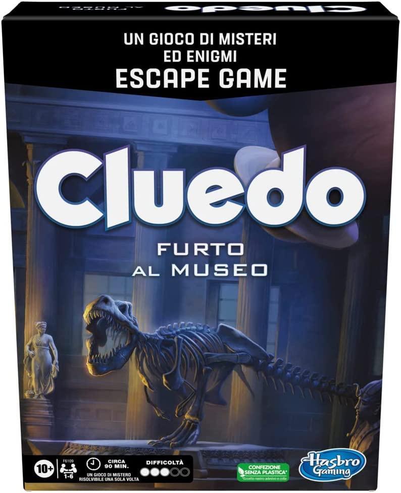 hasbro gioco cluedo escape furto al museo