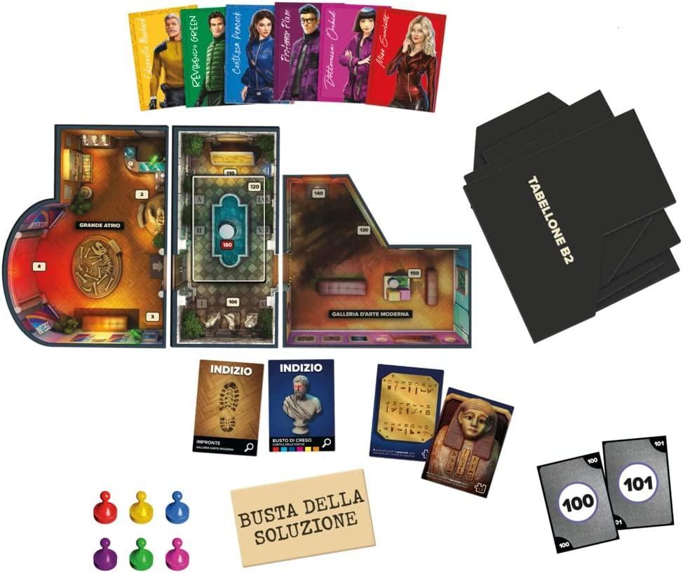 hasbro gioco cluedo escape furto al museo