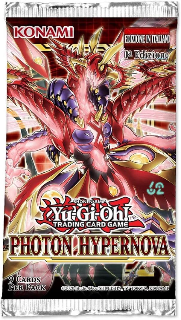 gamevision bustina 9 carte yu-gi-oh! ipernova fotonica