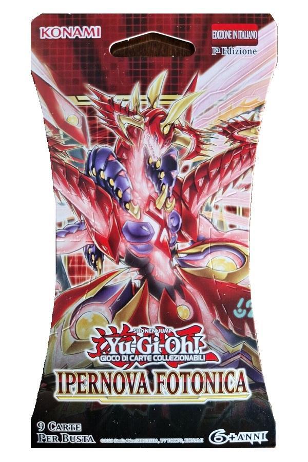 gamevision bustina 9 carte yu-gi-oh! ipernova fotonica