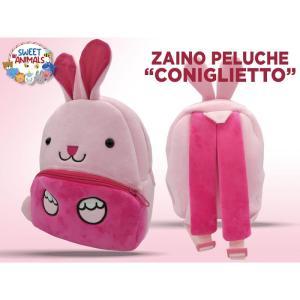 Zainetto asilo coniglietto peluche