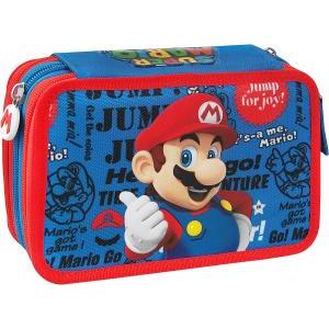 Astuccio 3 zip super mario