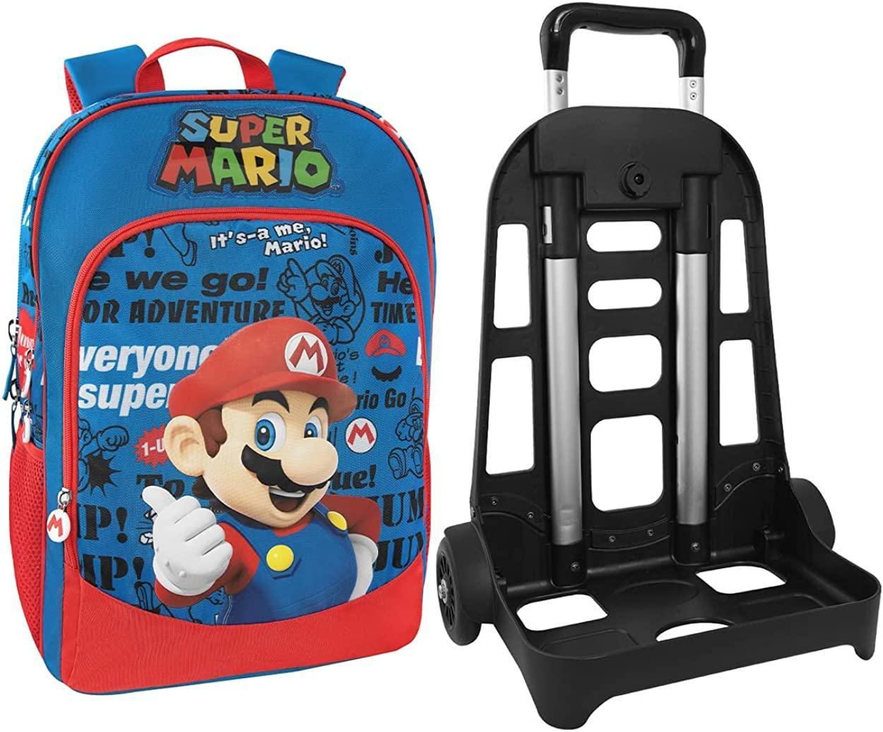 franco panini zaino trolley super mario