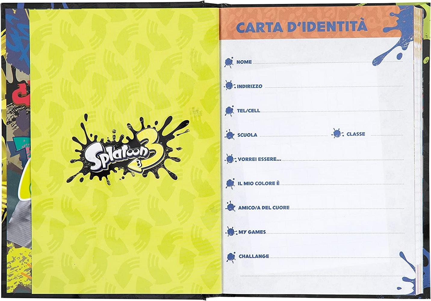 franco panini diario std splatoon 12 mesi non datato