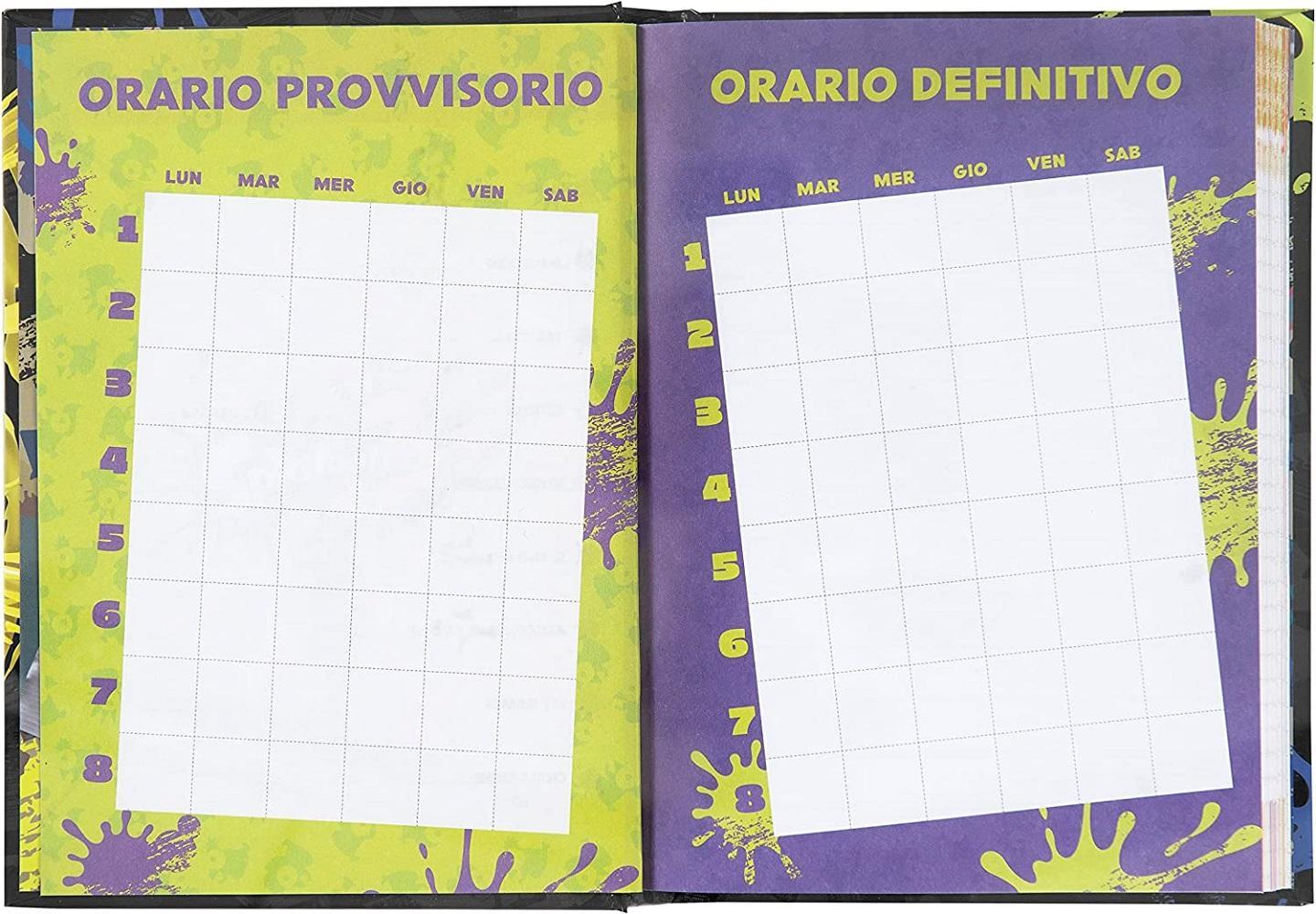 franco panini diario std splatoon 12 mesi non datato