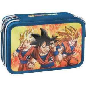 Astuccio 3 zip dragon ball super