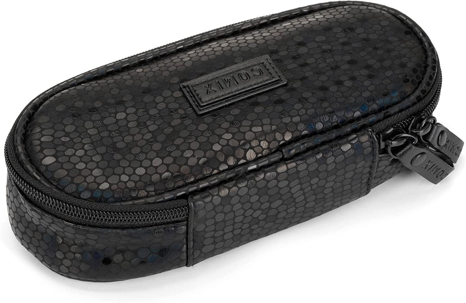 franco panini astuccio bustina ovale comix python black