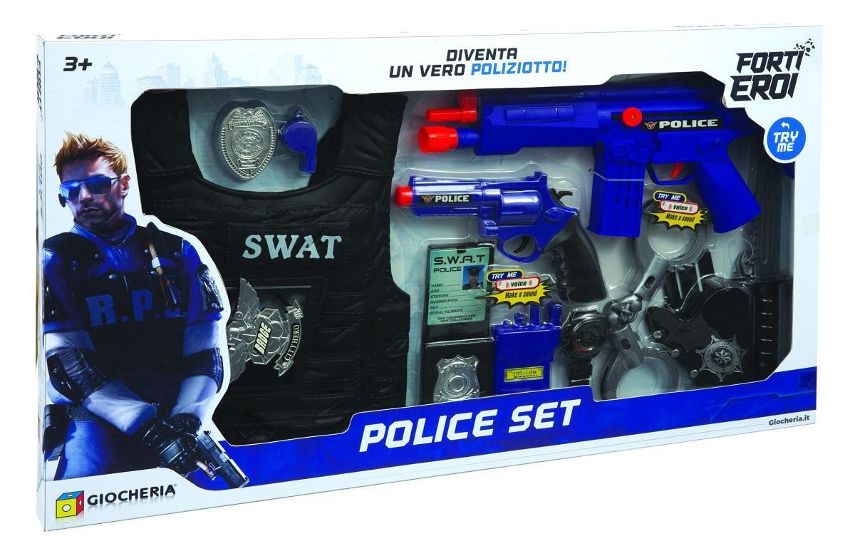 giocheria set travestimento polizia