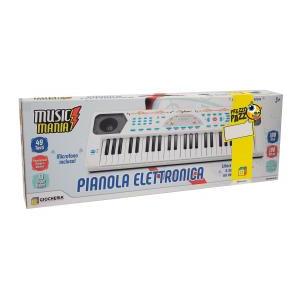 Pianola elettronica 49 tasti con microfono