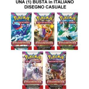 Bustina 10 carte pokemon scarlatto e violetto evoluzioni a paldea