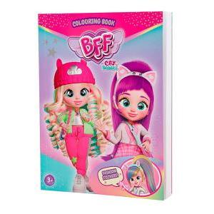 Bff colouring stickerbook