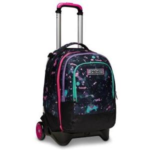 Zaino trolley  jack 2 ruote detach fluo string girl