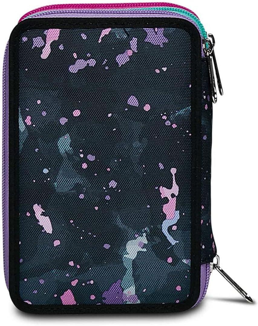 seven astuccio 3 zip seven splashy lilac